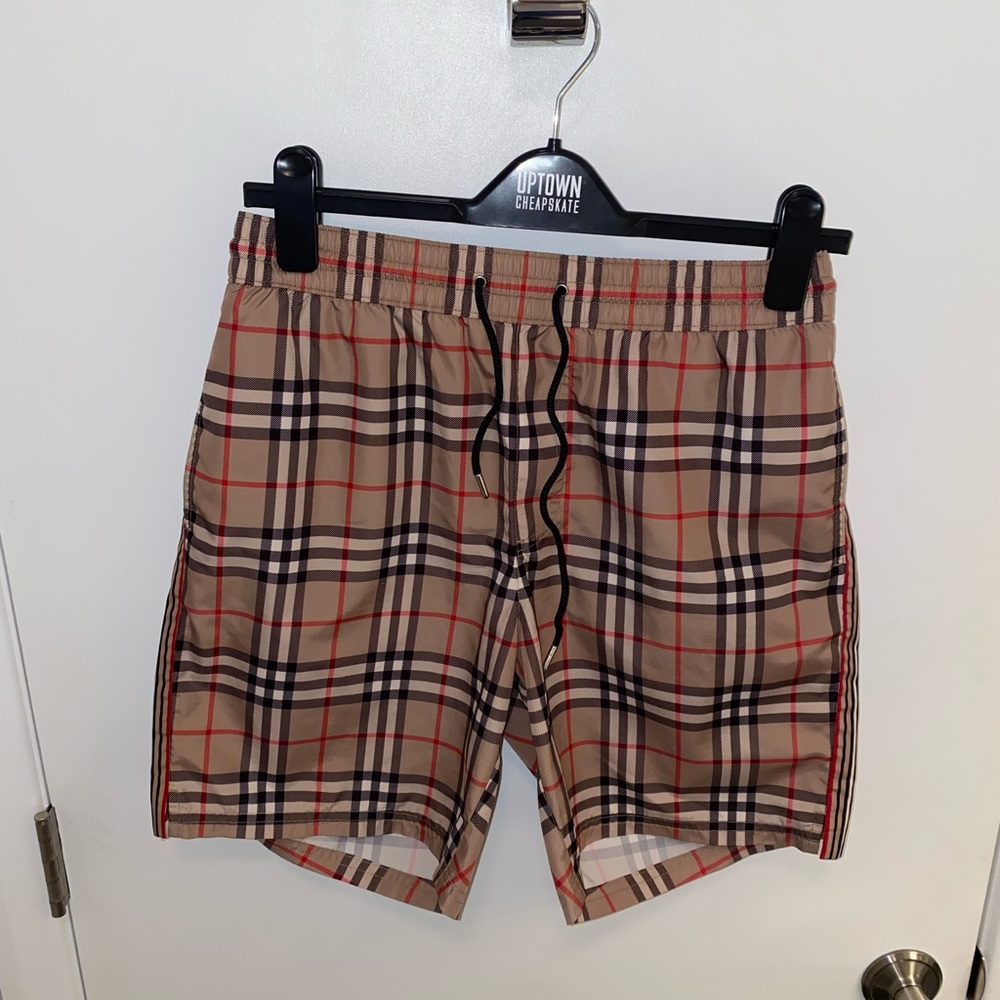 Burberry swim trunks size small 31 waist